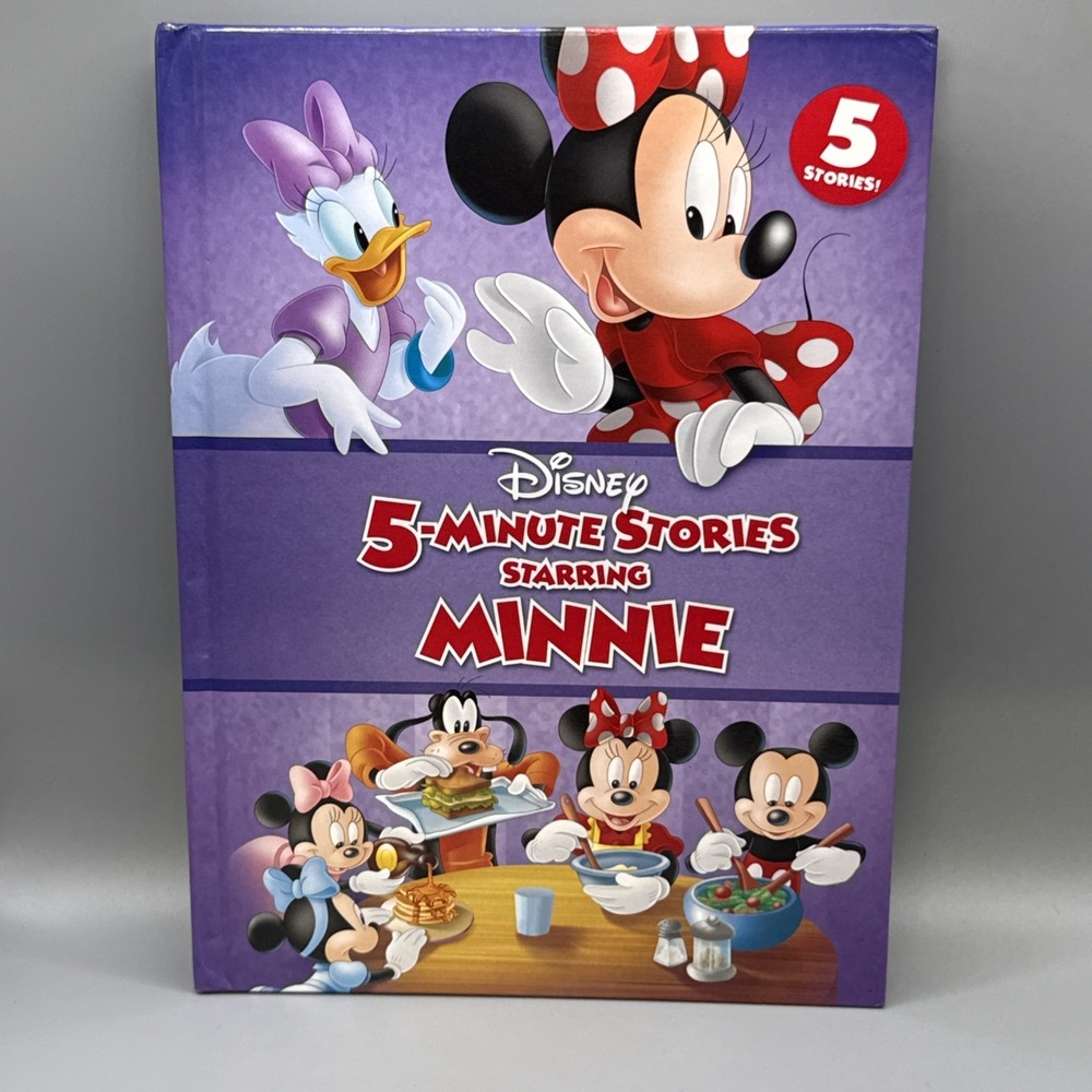 5-Minute Stories Starring Minnie -‎ Hardcover, by Ellie O'Ryan Lisa - Very Good